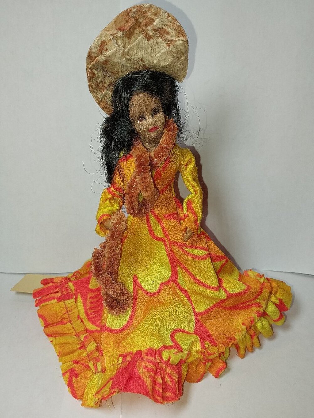 Vintage Hawian 7” Lei Makaleka Doll